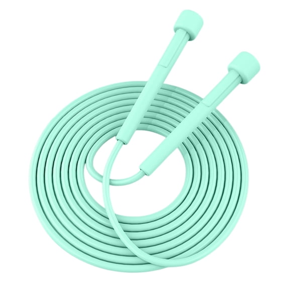 2.8M PVC Jump Rope for Men & Women Fitness, Speed, Tricks, Cardio Training, Jump Rope with Unbreakable Handles and Non-Kinking Skipping Rope, Adjustable Jumprope for Indoor Outdoor