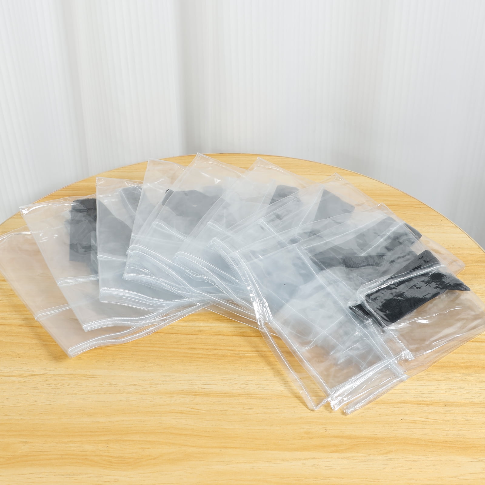 2/8Pcs Plastic Chair Covers Transparent PVC Dining Chairs Protector ...