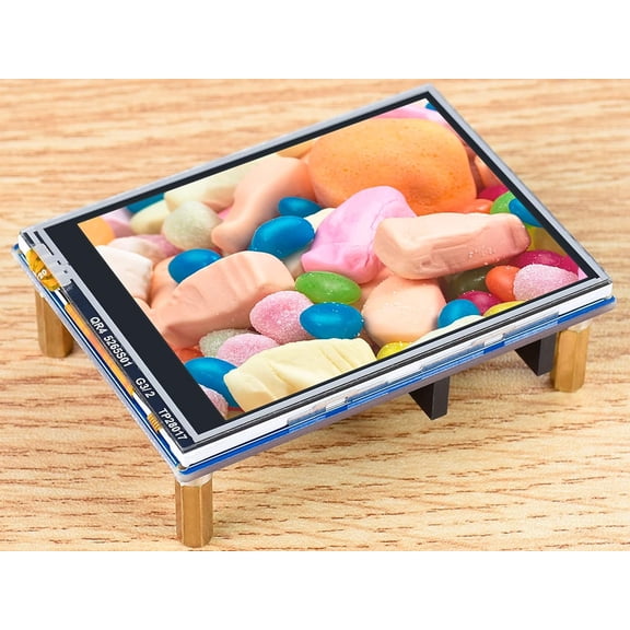 2.8inch Resistive Touch Display Module for Pico, 320240 Pixels IPS LCD Screen,Touch Controller XPT2046, SPI Interface, 262K Display Color