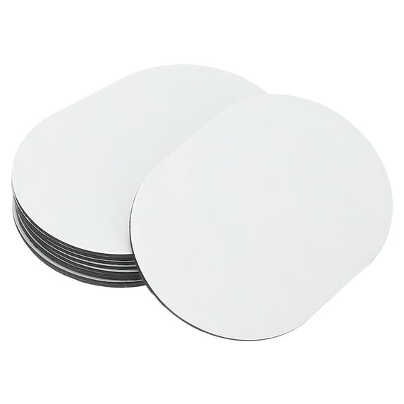 2.8x2 in Sublimation Magnet Blanks, 30pcs Sublimation Blanks Products Personalized Refrigerator Magnets, Oval