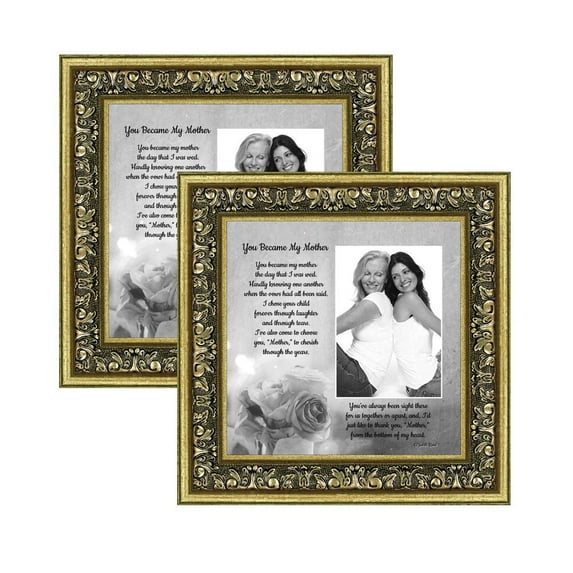 2 - 8x8 Picture Frame, Square Instagram Photo, for Tabletop or Wall Display