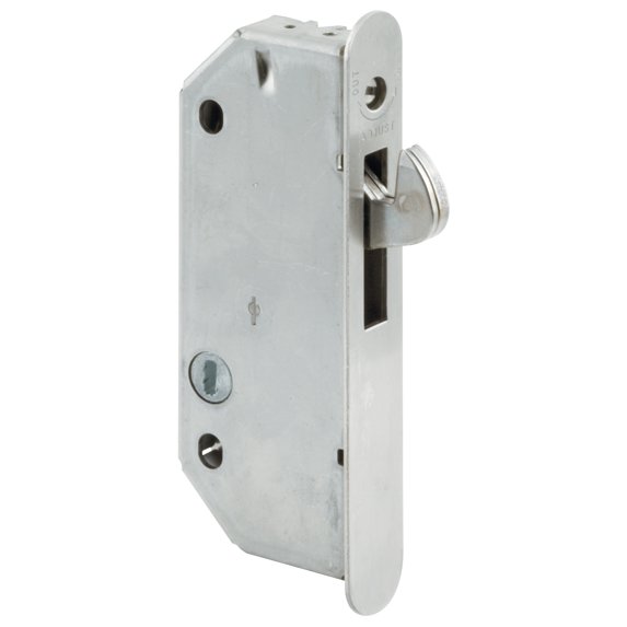 2-9/16 in. Steel, Round-Faced Mortise Latch with Vertical Keyway (Single Pack)