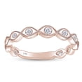 thumbnail image 1 of AFFY 2/9 Carat (Cttw) Round Natural Diamond Beautiful Engagement Band Ring 14K Solid Rose Gold (I-J Color, I2-I3 Clarity,0.23 Carat (cttw) Ring Size-9, 1 of 6