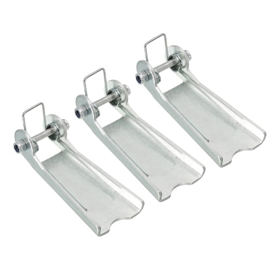 2.9 Inch Replacement Hooks Latch, Metal Towing Receiver Hitch, Silver, 3 Pack