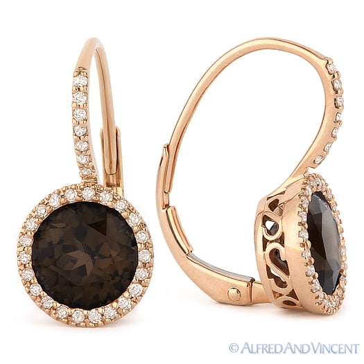 Walmart rose store gold earrings
