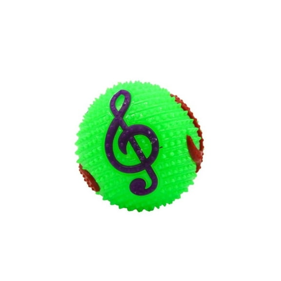 2.95" LED Knobby Music Note Bounce Ball - Assorted Colors (Each)