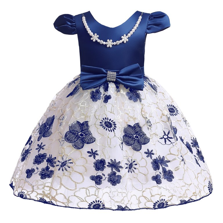 white christmas dresses Long Sleeves Christmas Flower Girl Dress Floor Length Button Draped Tu –  Avadress