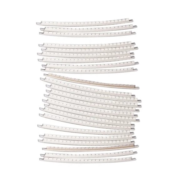 2.9mm Stainless Steel Fret Wire 24 Frets For Guitar Bass Easy Installation Strengthened Tone