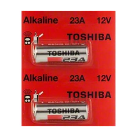 2 A23 Toshiba 23A 23AE 21/23 GP23 23GA MN21 12 Volt 12v Battery