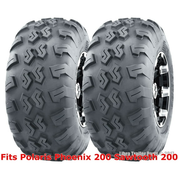 2 ATV Tires 21x7-10 21x7x10 Polaris Phoenix 200 Sawtooth 200 front P3018