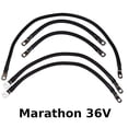 thumbnail image 1 of 2 AWG Golf Cart Battery Cable Set for E-Z-Go Marathon 36V, 1986-1994, 1 of 4