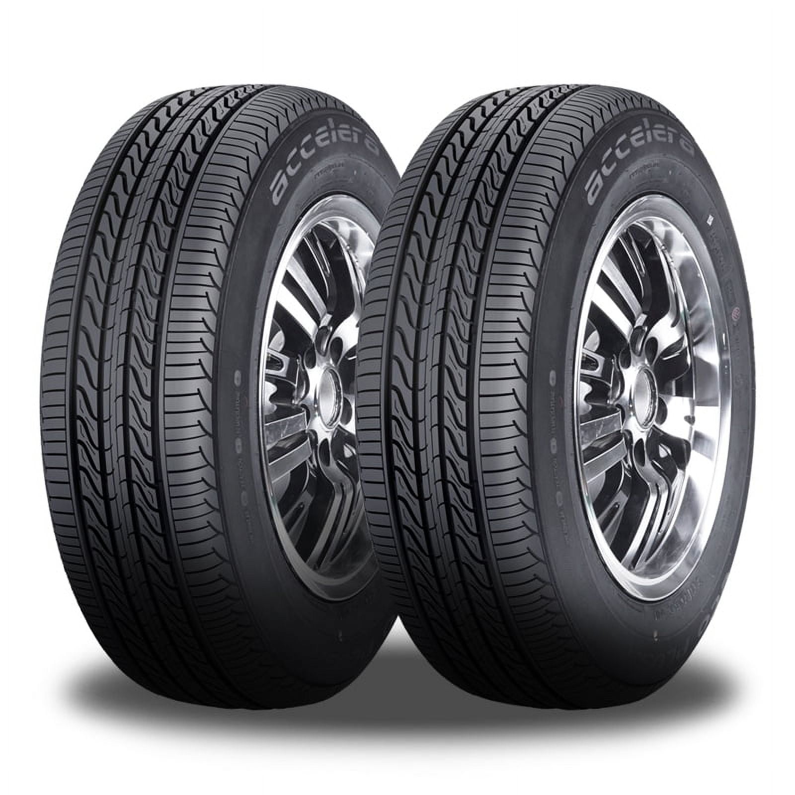 2 Accelera Eco Plush 185/70R13 86H 400AA All Season 45K Mileage Warranty Tires 1200053848 / 185/70/13 / 1857013