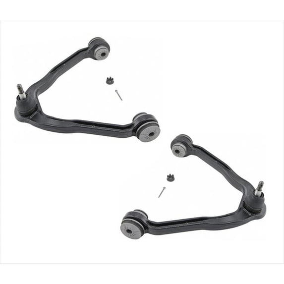 (2) Add 2 Deg Of Offset Control Arm and Ball Joint Frt Up 99-07 Silverado 1500
