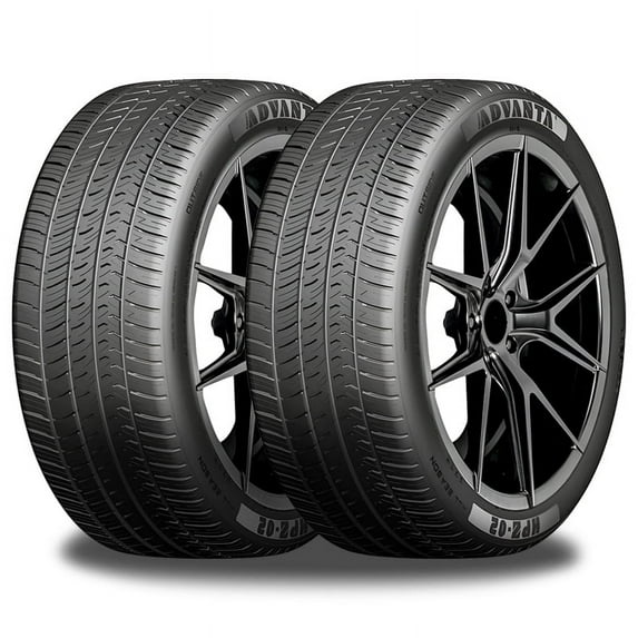 2 Advanta HPZ-02 245/35R20 95W All Season 50K Mile Warranty Extra Load XL Tires 1951340354 / 245/35/20 / 2453520
