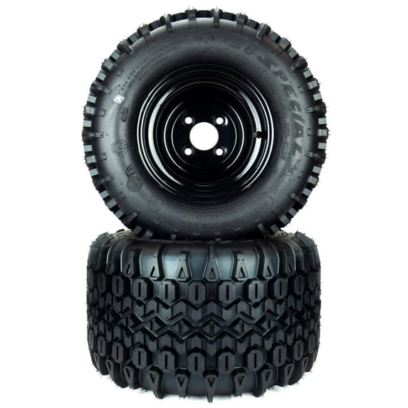 (2) Aggressive Tire Assemblies 20x12.00-10 Hustler Raptor XD 54 60 601349 601347