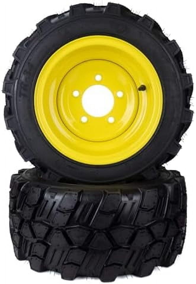 2) Front Wheel Assemblies Compatible with John Deere 18x8.50-10 LVA20123 2) Front Wheel Assemblies Compatible with John Deere 18x8.50-10 LVA20123
