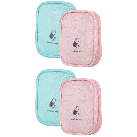 2 Aid Bag Medicine for Empty Coded Travel