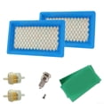 thumbnail image 1 of 2 Air Filter SparkPlug Kit For Honda 17211-ZG9-M00 GXV140 HRU194 HRU215 HRM215, 1 of 5