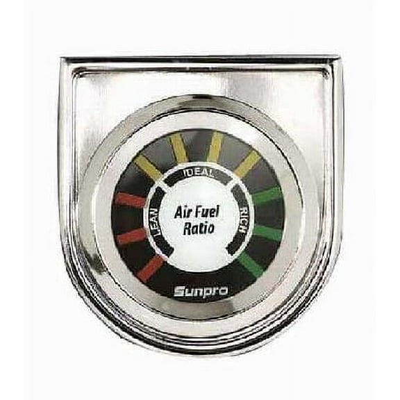 2" Air / Fuel Ratio Gauge Black / Chrome Bezel CP8200