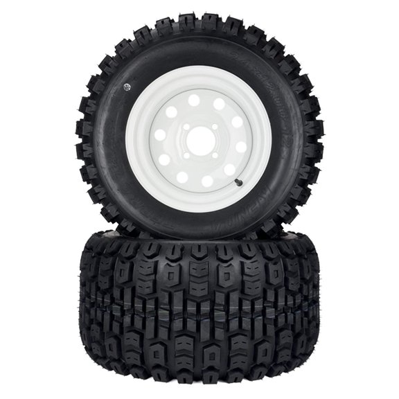 (2) All Terrain Tire Assemblies 24x12.00-12 Fits Exmark Toro Lazer Z 109-8972