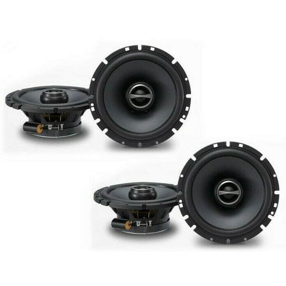 2 Alpine S-S65 Car Speaker 480W Max (160W RMS) 6.5" 2-Way Coaxial Car Speakers