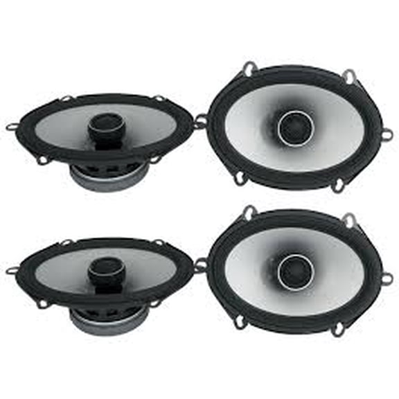 2 Alpine S2-S68 Car Speaker 460W 6x8" 5x7" Type-S 2-Way Coaxial Car Speakers