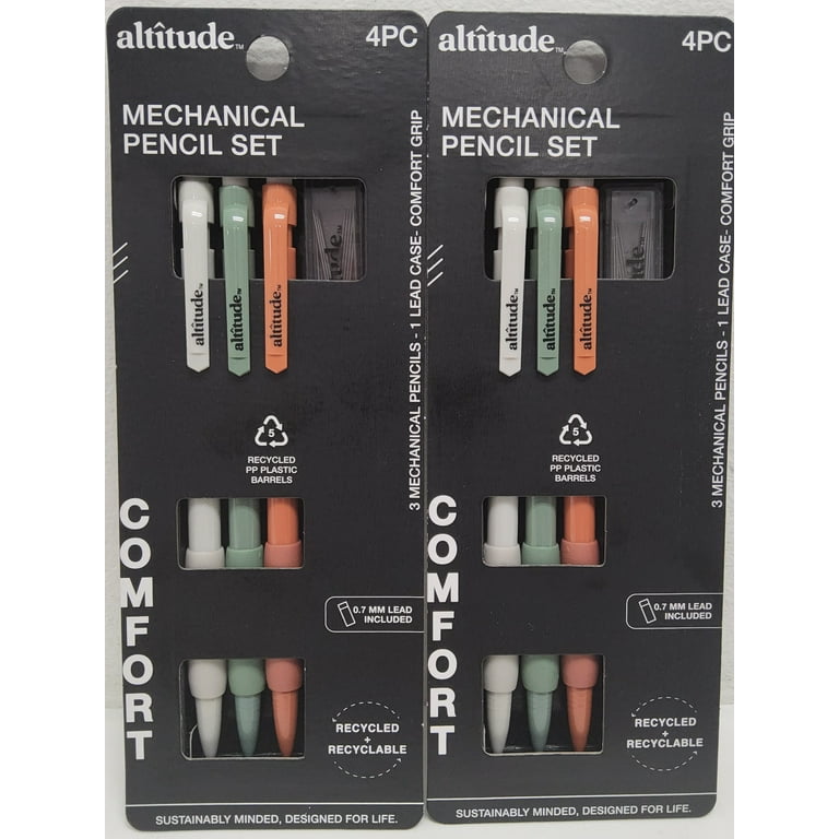 High Five! PR 4枚セット Altitude 4pc Mechanical Pencils with Lead Refill Assorted Colors