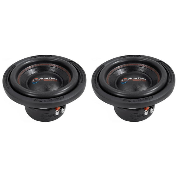 (2) American Bass XD-1044 900 Watt 10" Car Subwoofers Subs w/ 2.5" Voice Coils