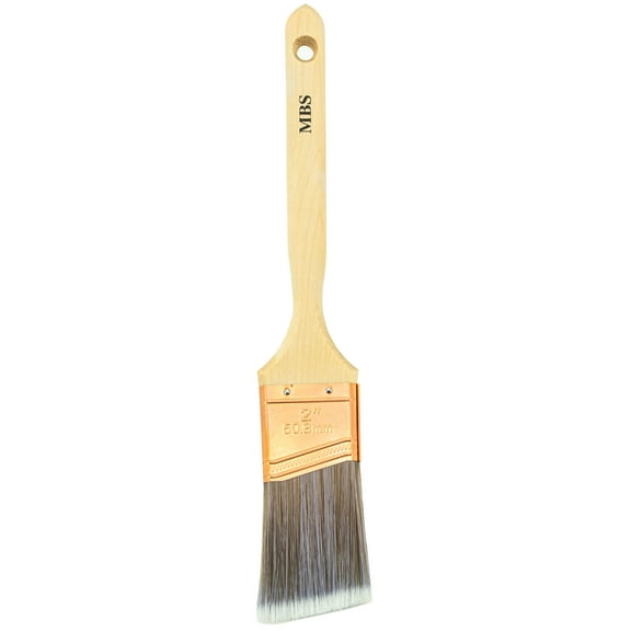 2" Angle Brush, Premium Series, Wood Sash Handle