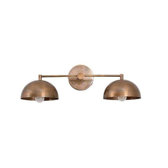 2 Armed Wall Light Modern Brushed Brass Sputnik chandelier light Fixture