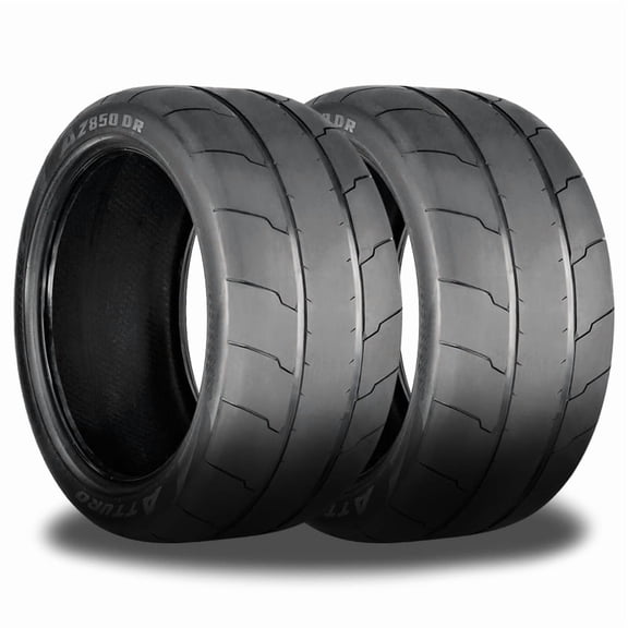 2 Atturo AZ850DR 2853520 104Y DOT Compliant Drag Radial Competition Race Tires DR850-D3HM0ATA / 2853520