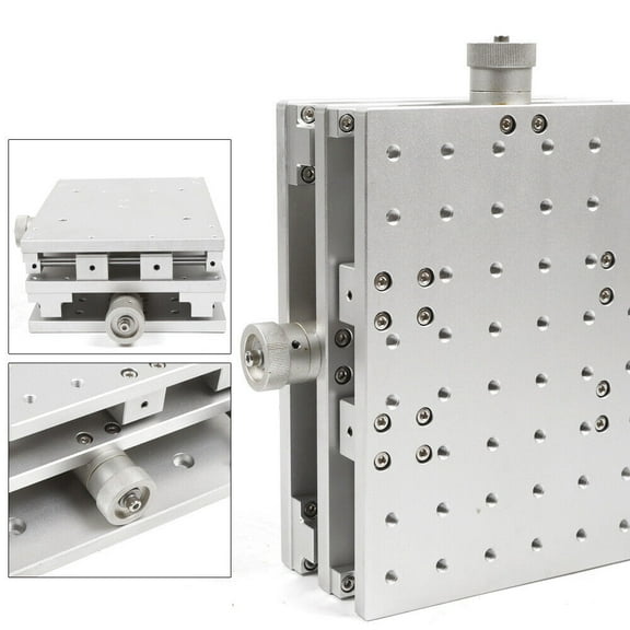 2-Axis XY Laser Workbench, Positioning Moving Platform Work Table Marking Machine Aluminum alloy