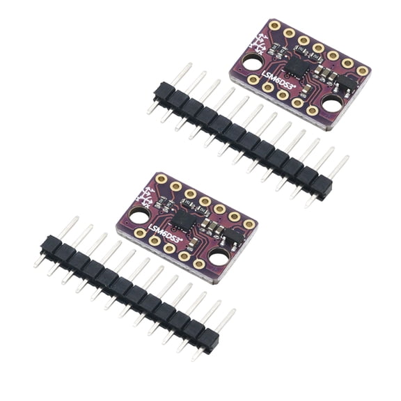 2 Axises Digital Accelerometer Gyroscopes Sensors Featuring Multiple Ranges SPI I2C Compatibility and Low Power Design