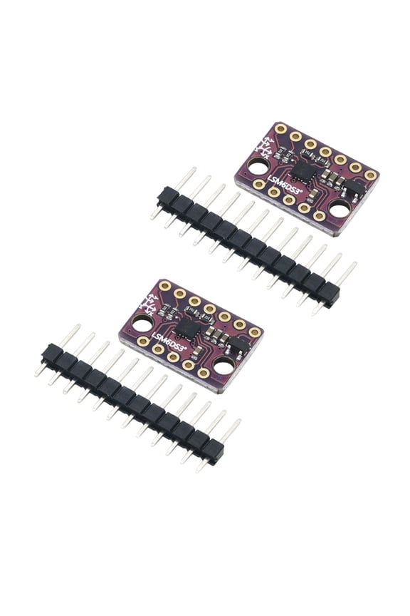 2 Axises Digital Accelerometer Gyroscopes Sensors Featuring Multiple Ranges SPI I2C Compatibility and Low Power Design