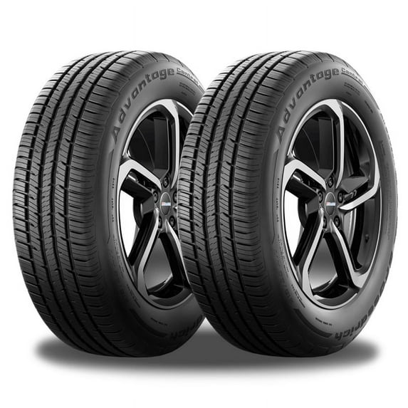 2 BFGoodrich Advantage Control 205/60R15 91H All Season 75K Mileage Warranty BF97977 / 205/60/15 / 2056015