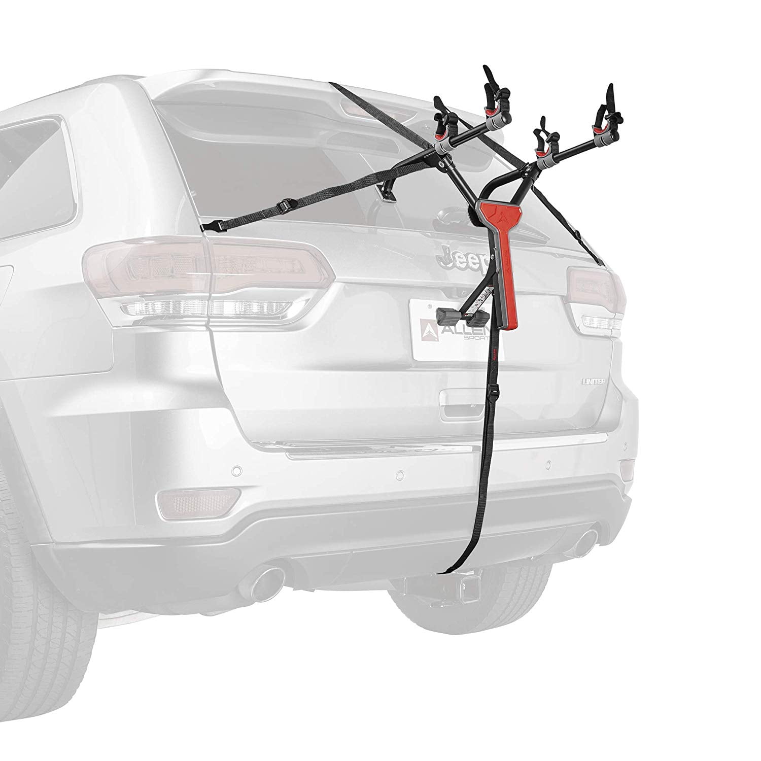 Allen Sports Ultra Compact 2-Bike Trunk Mounted Bike Rack for Car