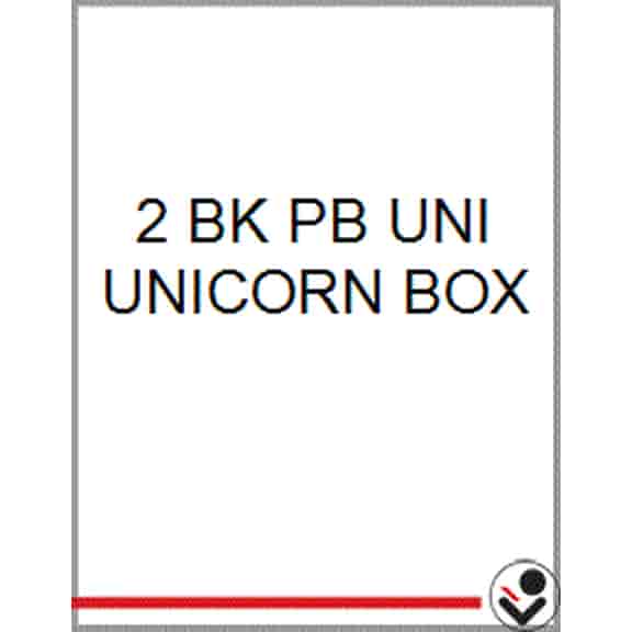 2 BK PB UNI UNICORN BOX