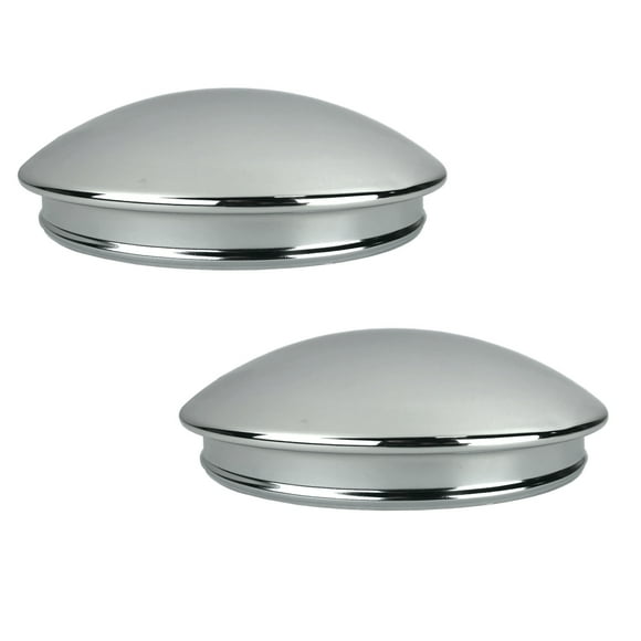 2 Baby Moon 7.5" Smoothie Rally Wheel Center Caps  8" inch Outside Diameter