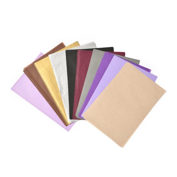 2 Bag Colorful Tissue Paper Gift Wrapping Paper Rectangle Mixed Color 210x140mm 100pcs/bag