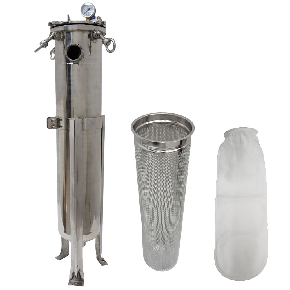 #2 Bag Filter Replacement Water Filters for Waste Water Sewage Oil Beverage 304 Stainless Steel 50T/H