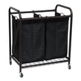 thumbnail image 1 of 2-Bag Rolling Laundry Sorter, Bronze, 1 of 1