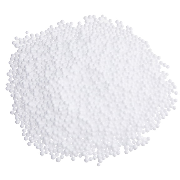 2 Bags 16G Small Craft Foam Balls Round for DIY Wedding Holiday Crafts Making White 4.5~6.5mm