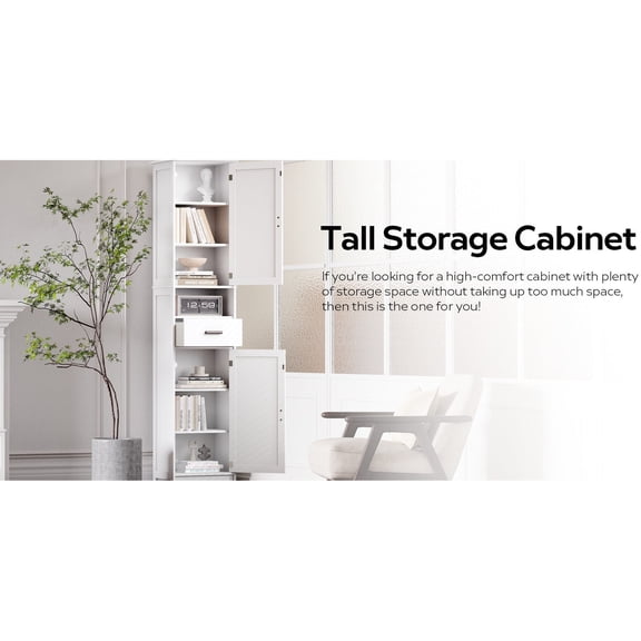2 Barn Doors & 1 Drawer / Living Room or Office Bookcase / High - quality Particleboard Construction