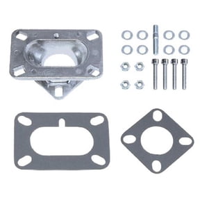 2 Barrel Carb To 1 Barrel Manifold Adapter