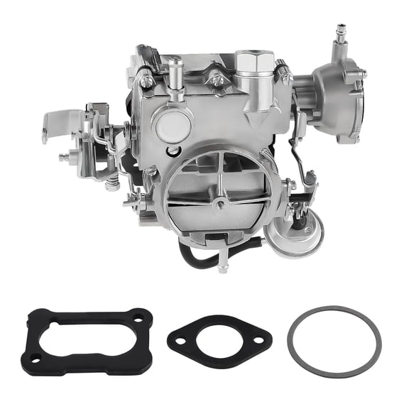 2 Barrel Carburetor for Chevy 350 5.7L 1970-1980, Electric Choke Replacement Carb 17054616 Fits C10 C20 K5 Blazer G Series Vans, Performance Carburetor for Small Block Engine Rebuild