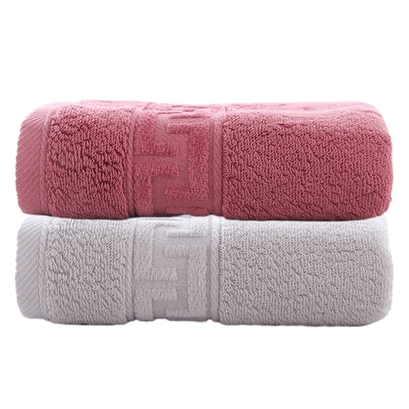 2 Bath, 2 Face, 4 Guest & 2 Shower - 34x74cm Cotton Towel Set
