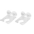thumbnail image 1 of 2 Bathtub Wine Glass Holders, Suction Cup Single Cup Wine Rack, Shower Wine Glass Storage Rack, Wall-Mounted Cup Holder, 1 of 6