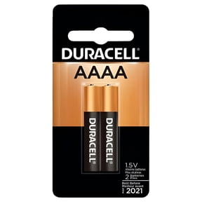 2 Batteries Duracell AAAA 1.5V Alkaline Battery, MX2500,E96,LR8D425