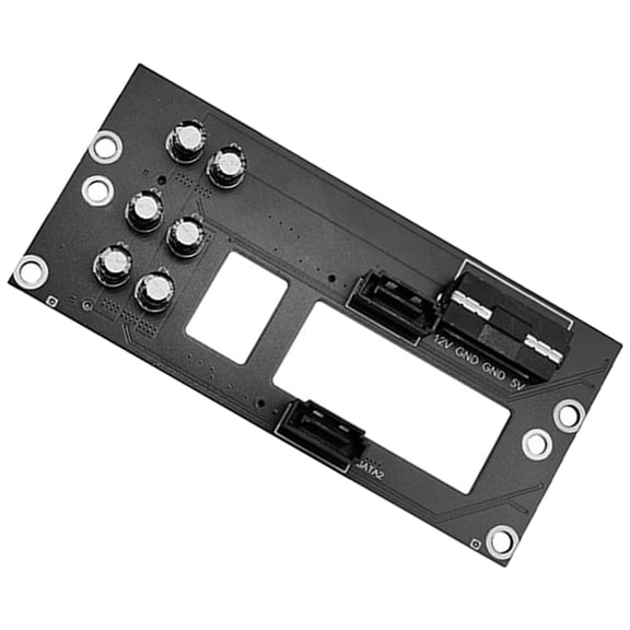 2 Bay 2.5/3.5inch Hard Drive Backplane Chassis Adapter Plate Storage Server Backplane Storage Panel Board Replaceable