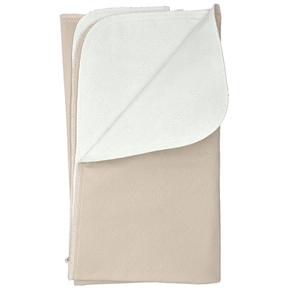 2 Bed Pads Washable Incontinence Underpad Mattress Protector 34 x 36 - Tan